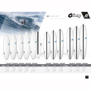 Torq tet carbon strip surfboards